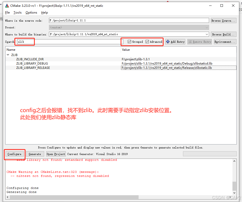 libzip 编译和使用CSDN博客