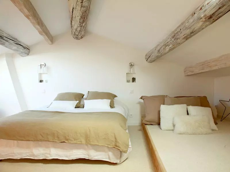 Havre de blancheur authentique Chambre une déco tout