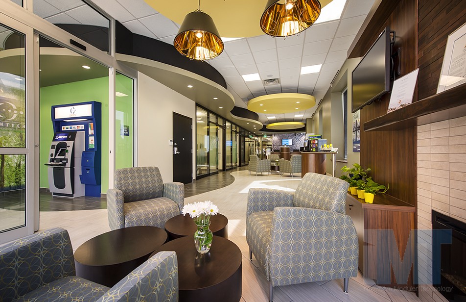 Office Wall Partitions at Comtech Fire Credit Union IMT Modular Walls