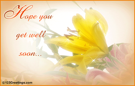 A Get Well Message. Free Get Well Soon eCards, Greeting Cards 123