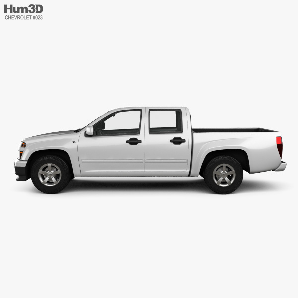 Chevrolet Colorado Crew Cab 2014 3D model - Download Pickup on 3DModels.org