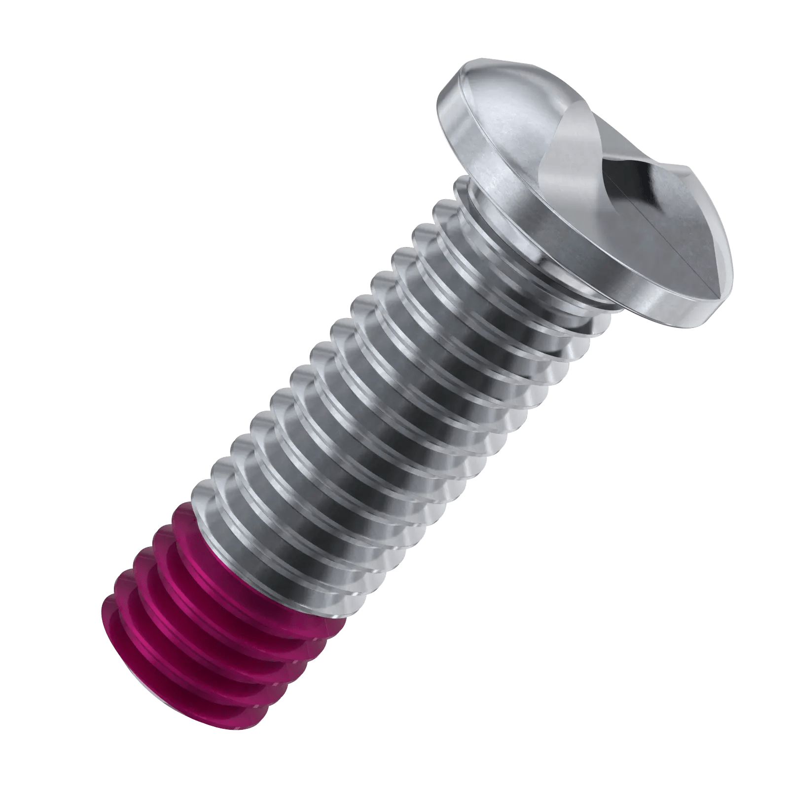 M8 x 12mm Round Clutch Head Security Machine Screws Thread Locking