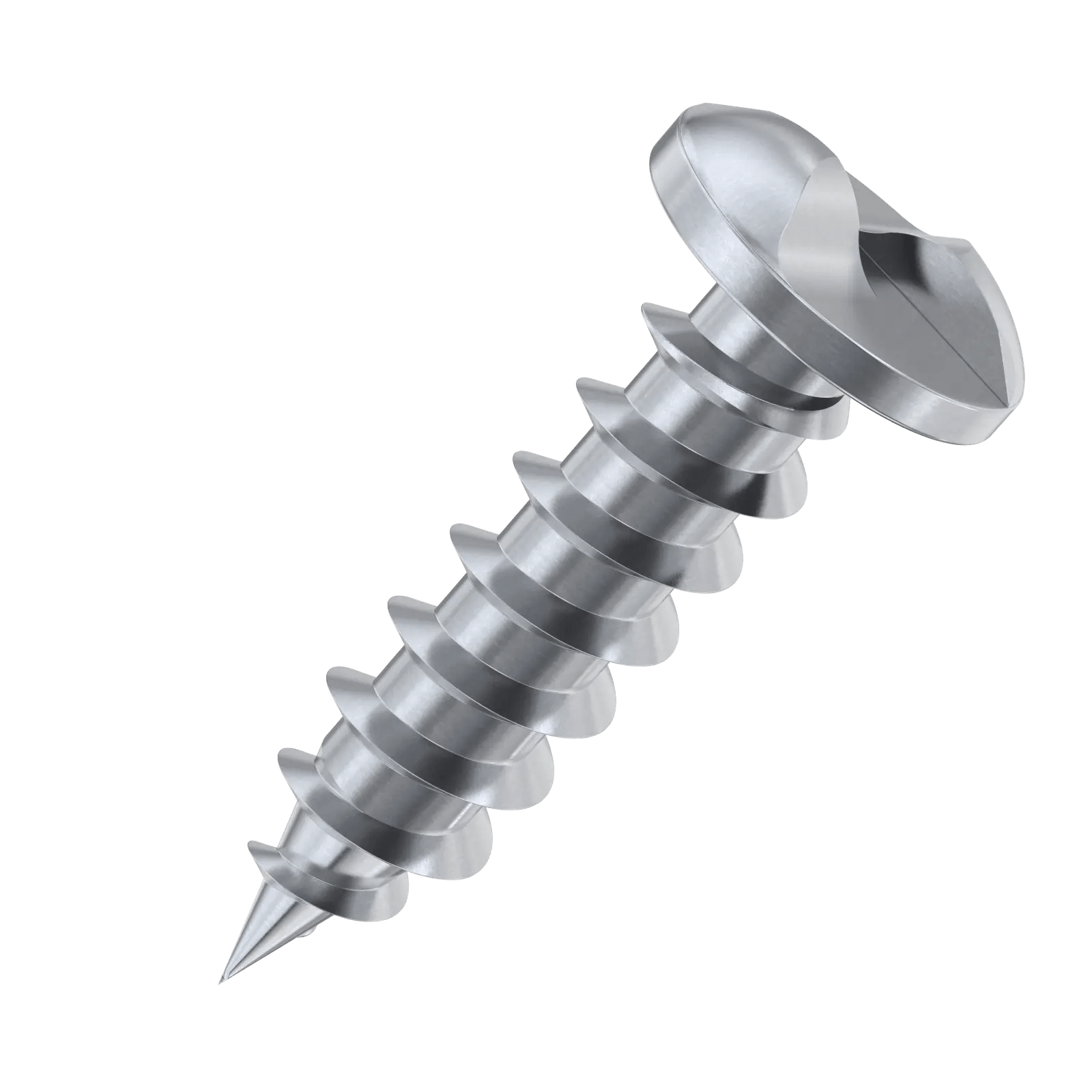 No.6 (3.5mm) x 19mm Round Clutch Head Self Tapping Security Screws