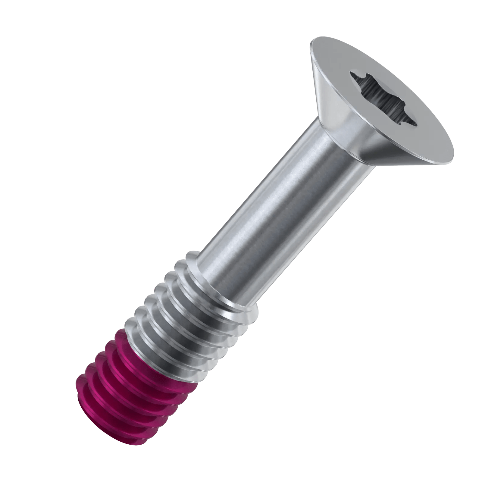 M4 x 60mm Torx Countersunk Captive Screws (DIN 965) Thread Locking 18