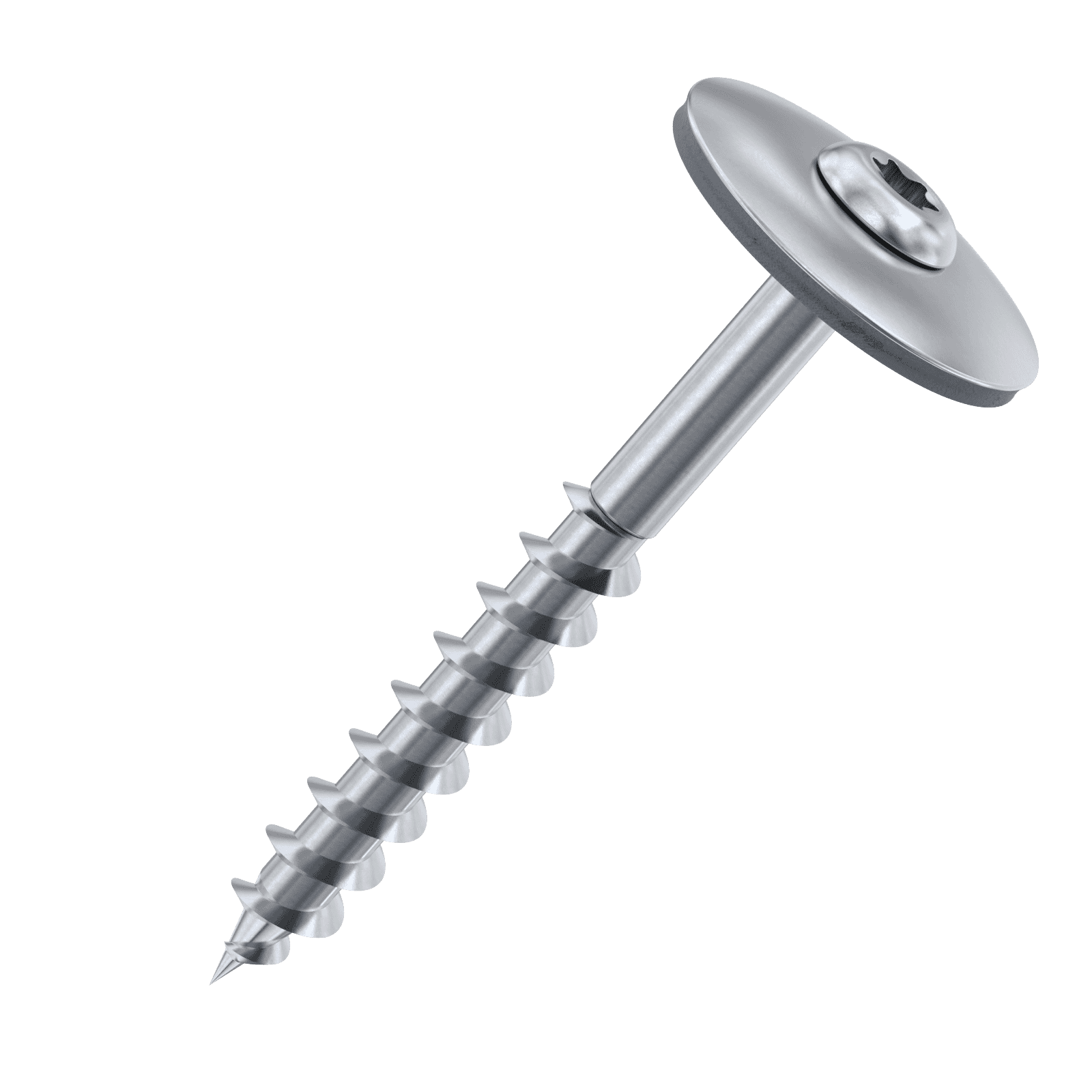 No.9 (4.5mm) x 30mm x 15mm Sealing Raised Torx Countersunk Wood Screws