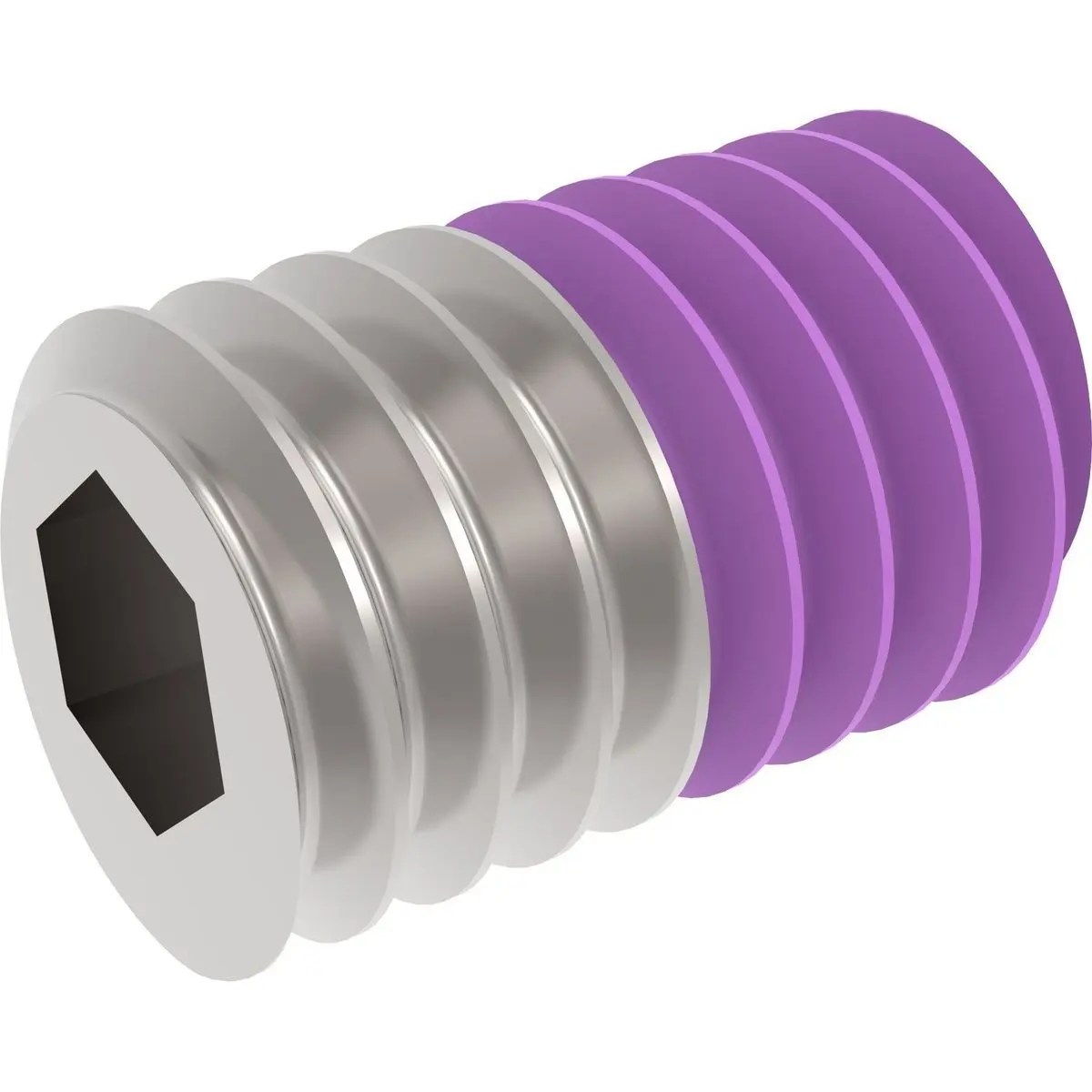 Buy M8 x 6mm Flat Point Set / Grub Screws (DIN 913) Thread Locking