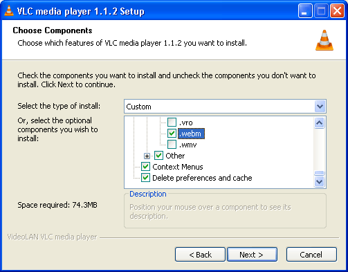 How to play WebM files (page 3/6) Windows Play WebM with VLC Media Player AfterDawn Guides