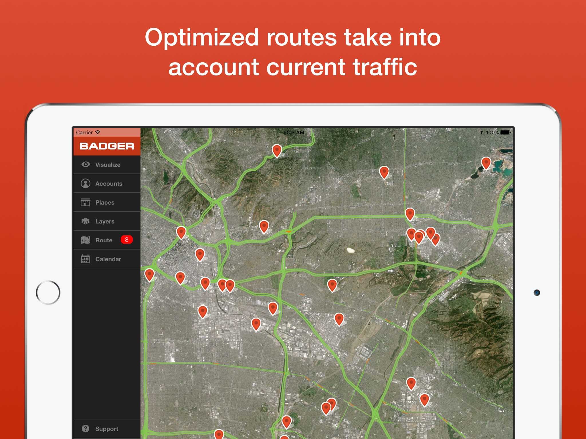 Alternatywy Badger Maps dla  —