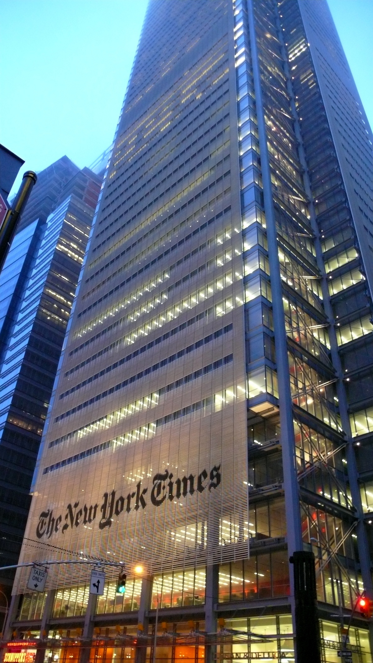 Штабквартира New York Times