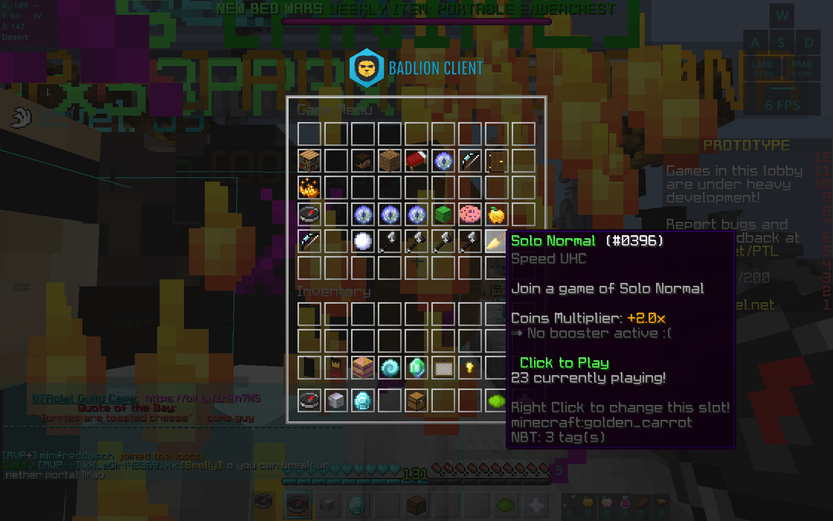 Speed UHC removed from the compass! Hypixel Forums