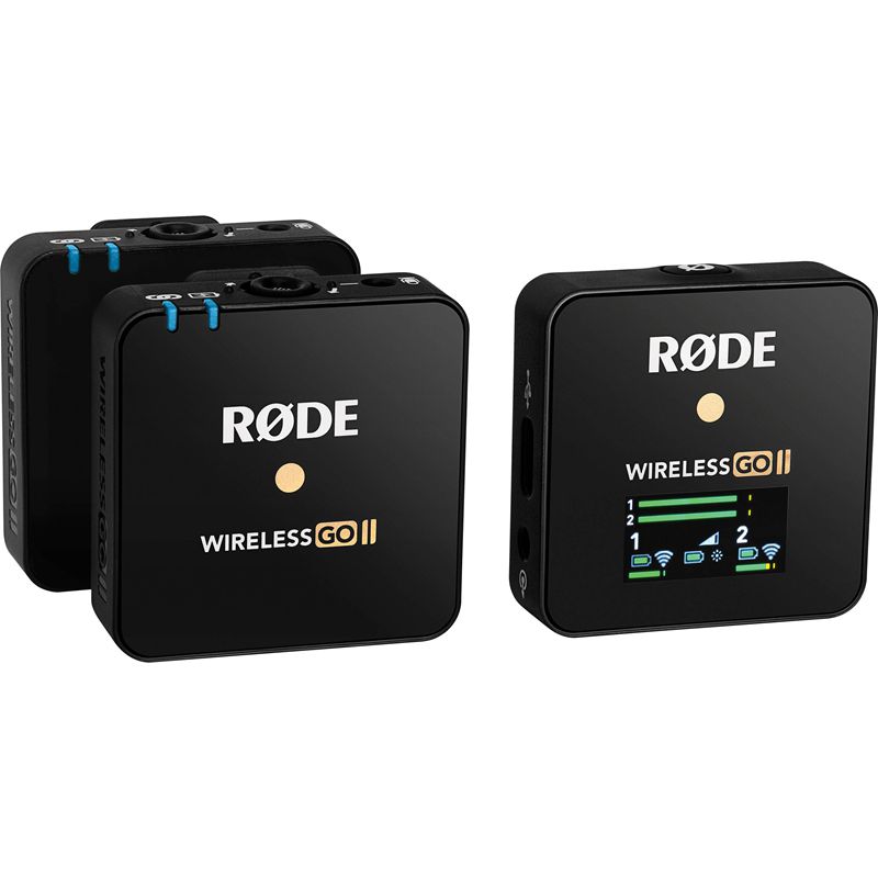 罗德RODE Wireless Go II二代一拖二无线领夹麦克风 博派创意礼品小铺