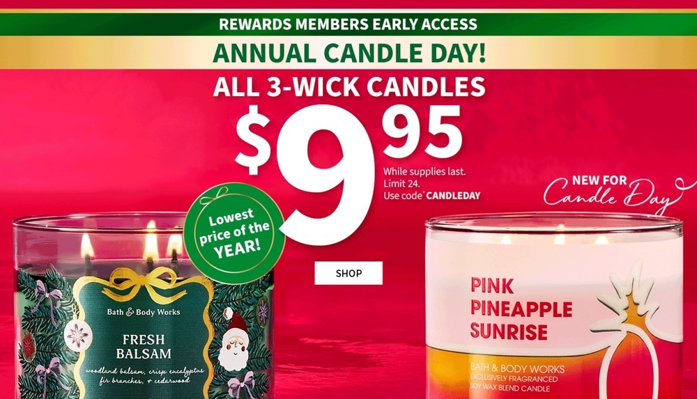 Everything You Need to Know About Bath &amp; Body Works Candle Day 2024