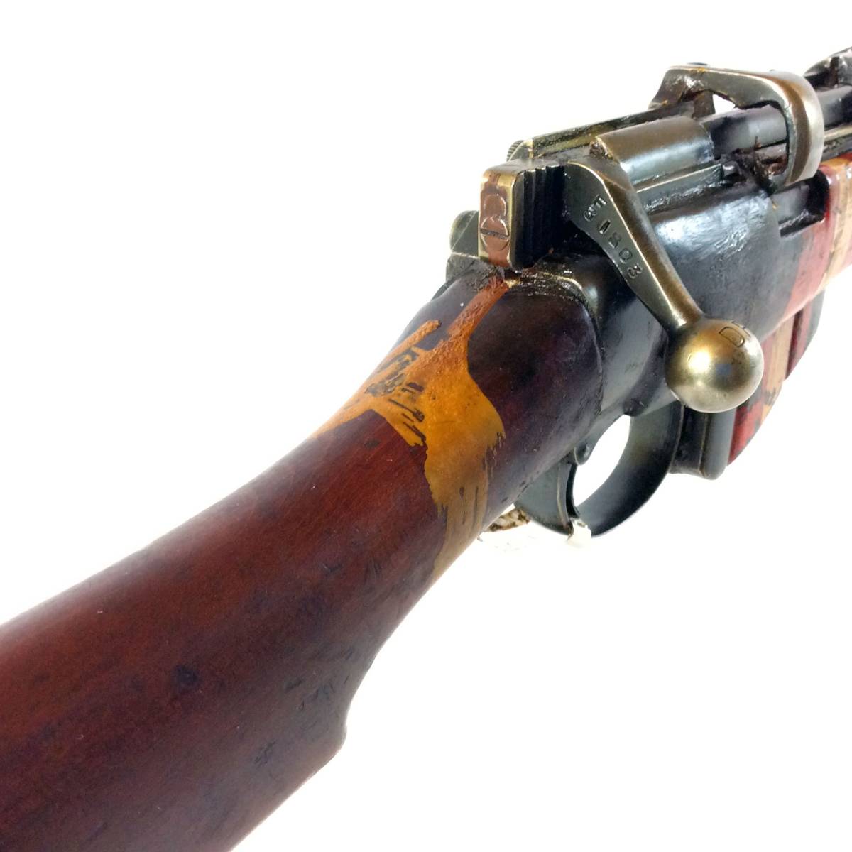 ISHAPORE 1 MK III .303 BOLT SMLE DRILL RIFLE C&R OK W/ WELDED CHAMBER