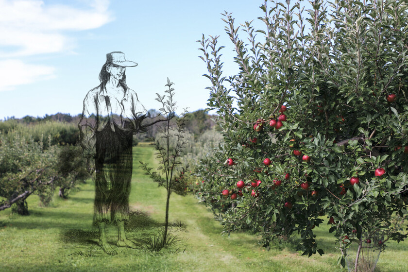 Quién fue John Appleseed, el verdadero impulsor “Apple” mucho antes de