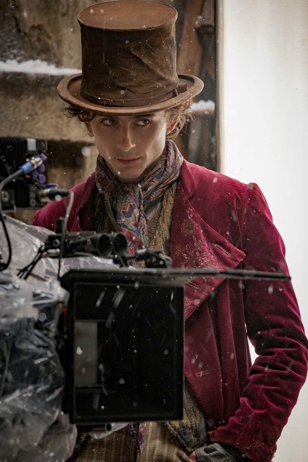 'Wonka' Timothée Chalamet se convierte en Willy Wonka en las primeras(024)