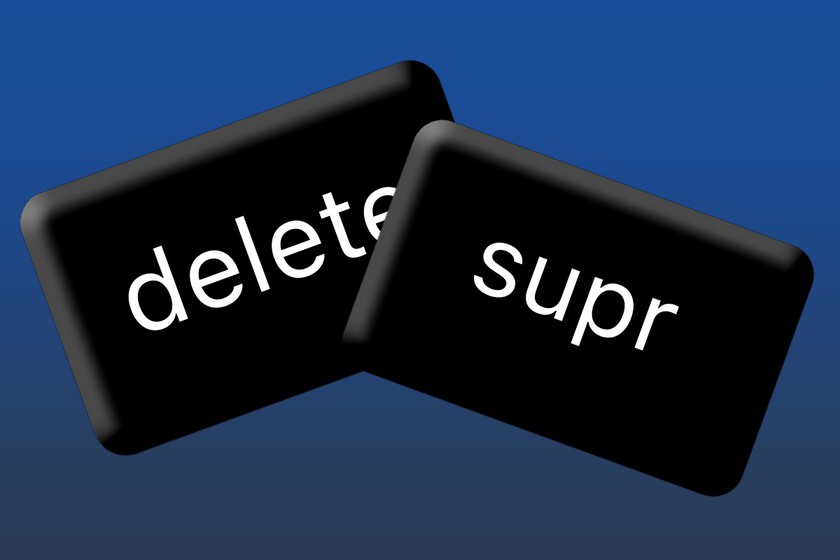 Dónde están la teclas 'delete' y 'supr' en Mac