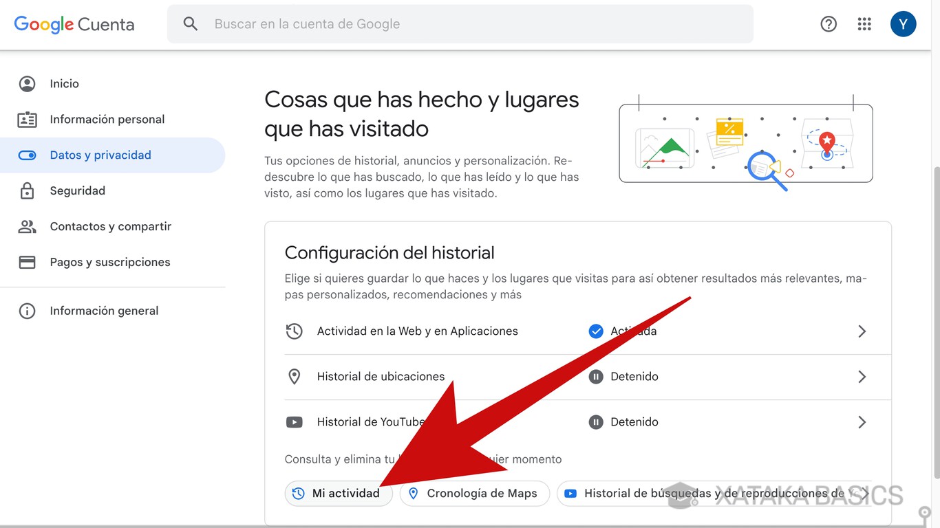 Cómo borrar el historial de búsquedas de Google