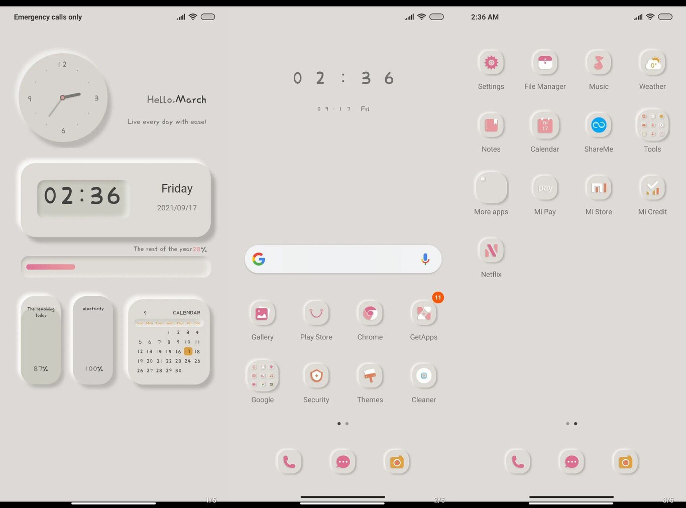 These are the five best themes that you can launch on your new Xiaomi