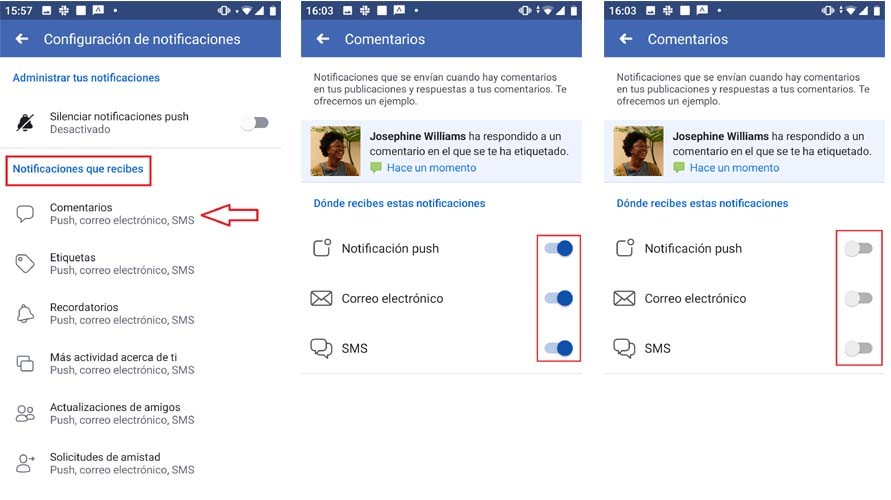 Cómo desactivar las notificaciones de Facebook en Android