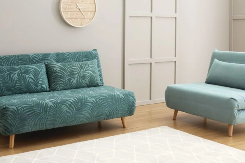 El sofá barato de Maisons du Monde es el complemento perfecto para las