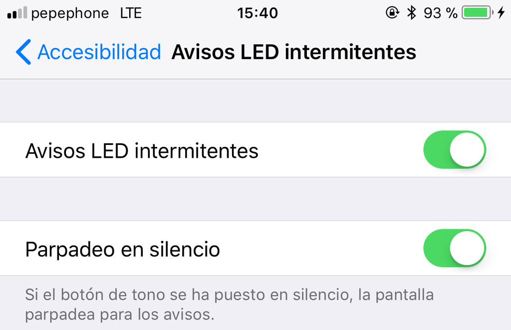 SMALL MOMENTS CÓMO QUITAR Y PONER EL FLASH DE NOTIFICACIONES EN EL IPHONE