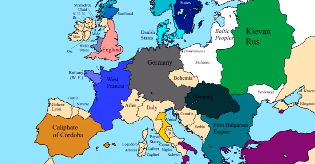 Es posible aprender TODA la complejísima historia de Europa en apenas