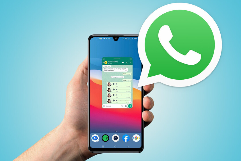 Usar WhatsApp en una ventana flotante es la mejor forma de no perder de