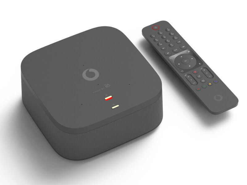 Vodafone anuncia su nuevo deco el TV 4K Pro incluye altavoces Bang