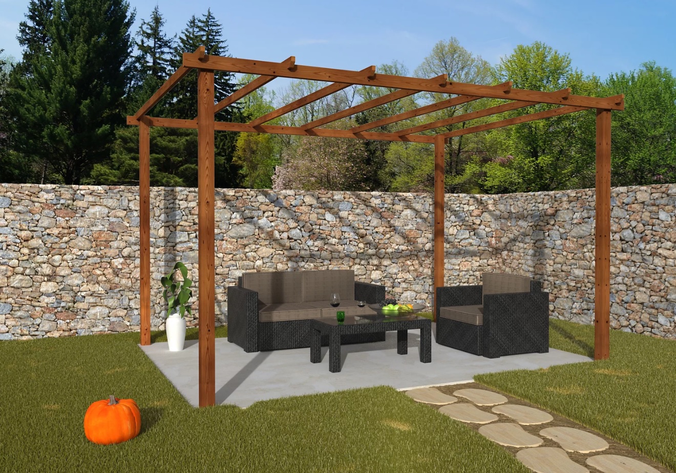 Chollazo en Leroy Merlin con esta pérgola de madera Tánger, que promete