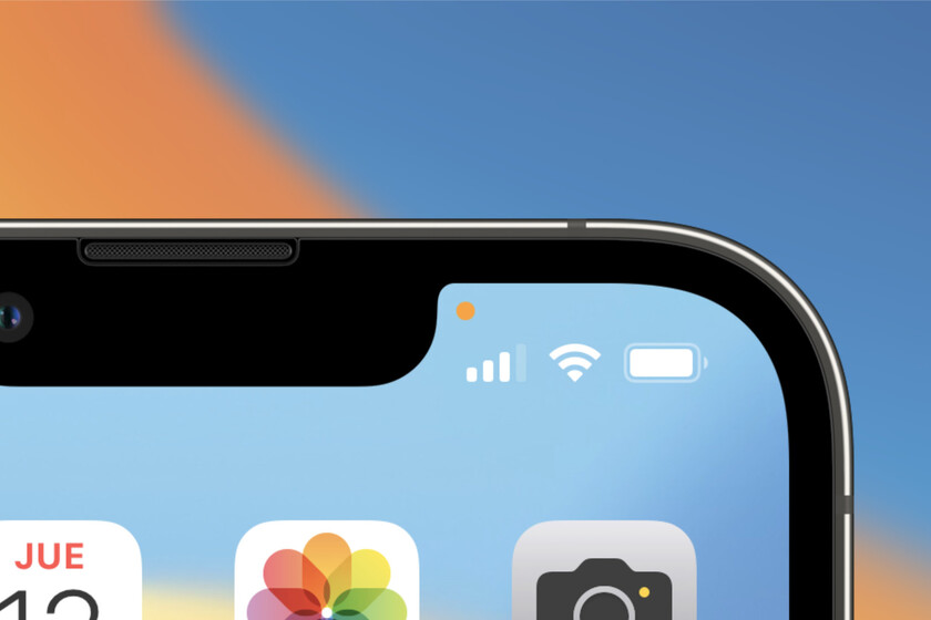 Qué es y qué función tiene el punto naranja de nuestro iPhone