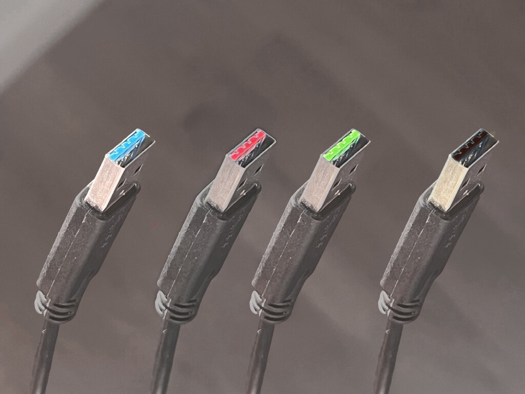Las conexiones USB, sin secretos. Este es el significado de los colores