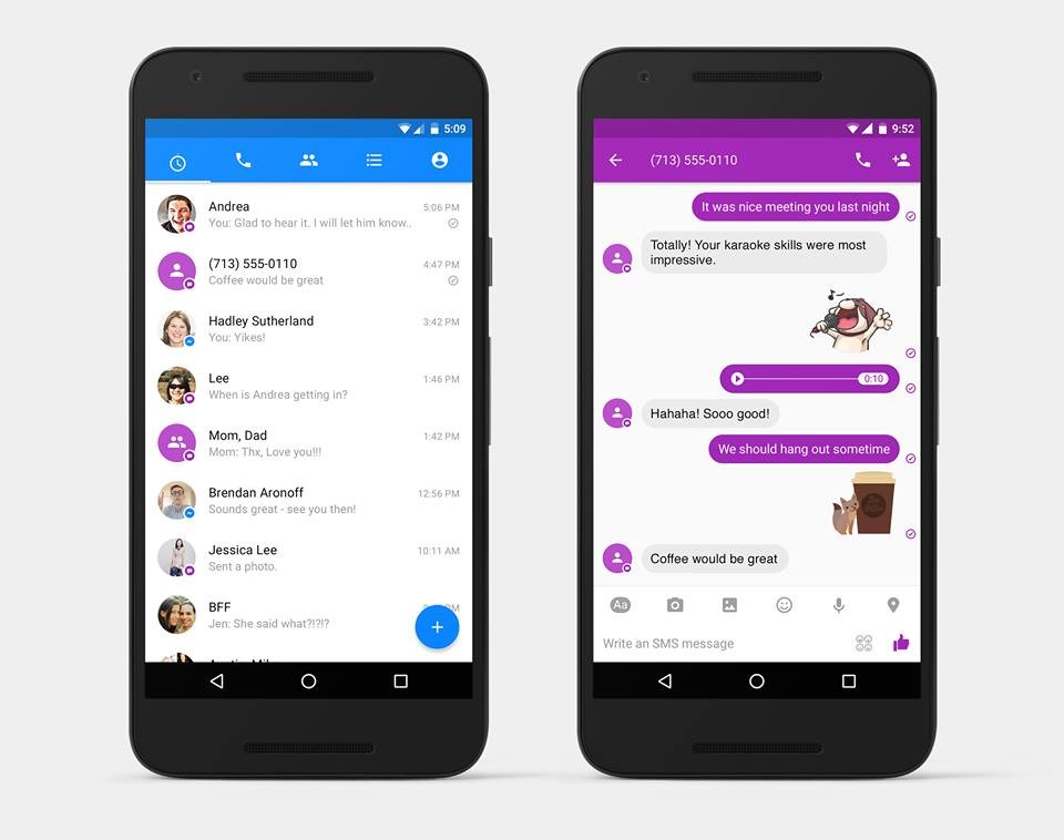 Los SMS vuelven a Facebook Messenger cuatro años después