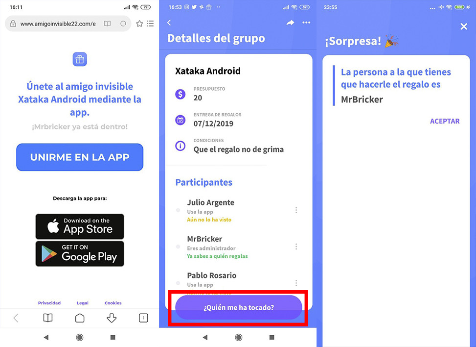 Cómo hacer el 'amigo invisible' por WhatsApp La Nueva España
