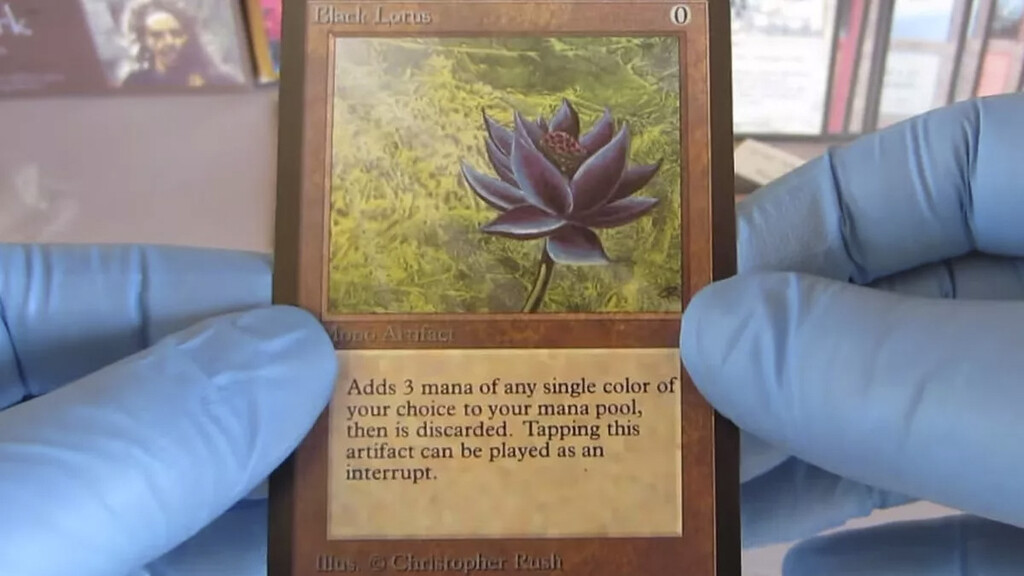 El secreto del Black Lotus de Magic cómo una simple carta se convirtió en uno de los objetos