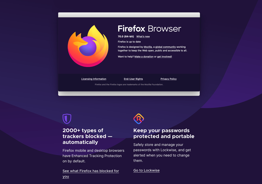 Ya puedes descargar Mozilla Firefox 70 llega el modo oscuro adaptativo