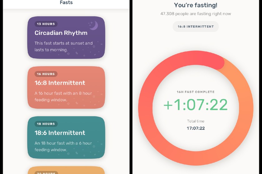 Zero la app para controlar el ayuno intermitente desde tu iPhone