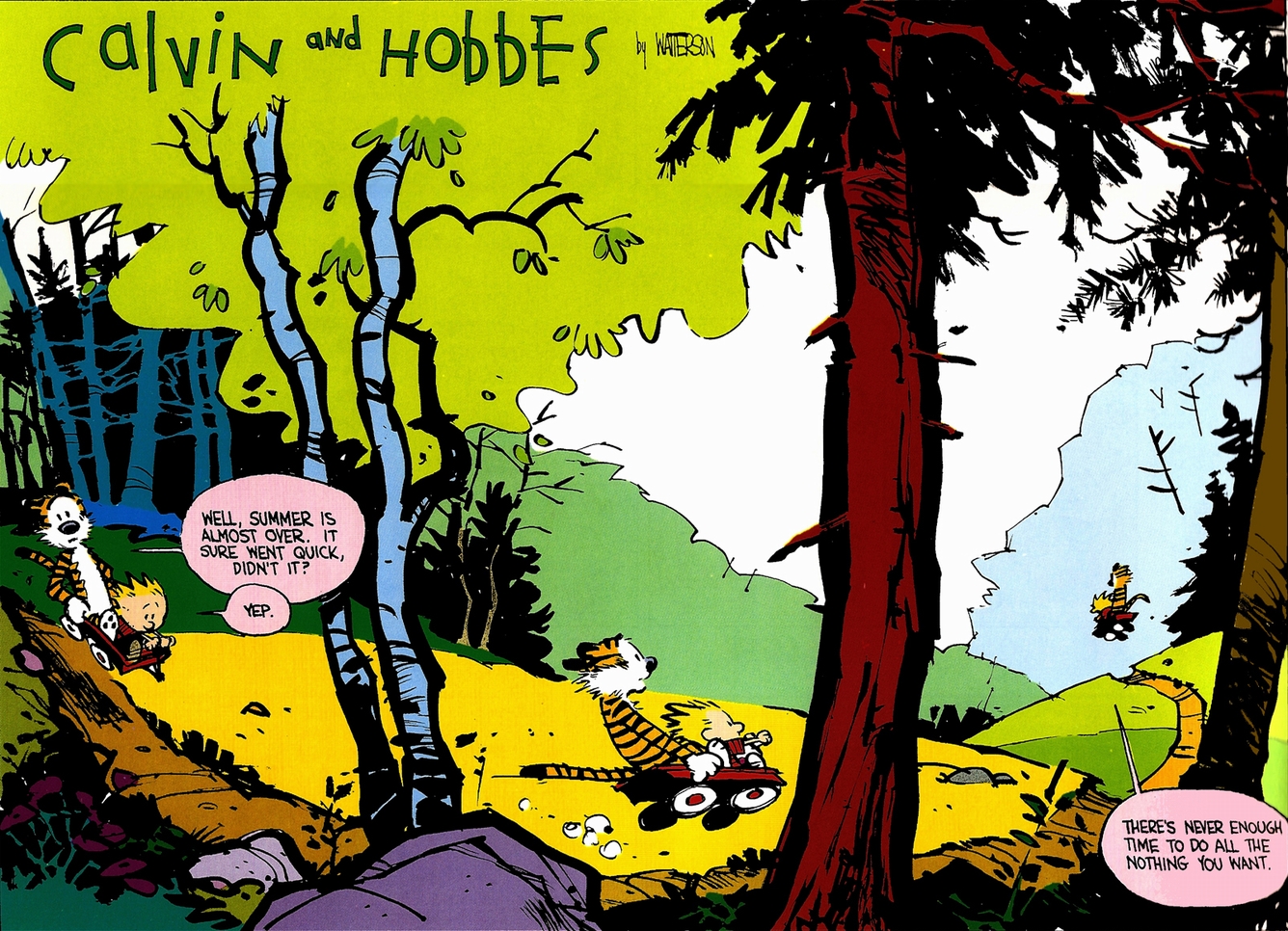 Las 34 veces que ‘Calvin & Hobbes’ resumió perfectamente nuestra vida