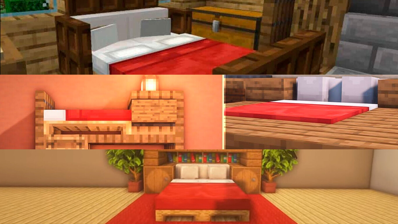 Camas en Minecraft cómo crearlas, usarlas y cambiarle el color a tu gusto