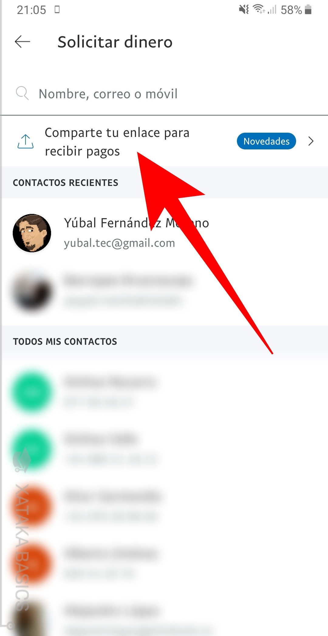 Cómo enviar y pedir dinero a otros usuarios a través de PayPal