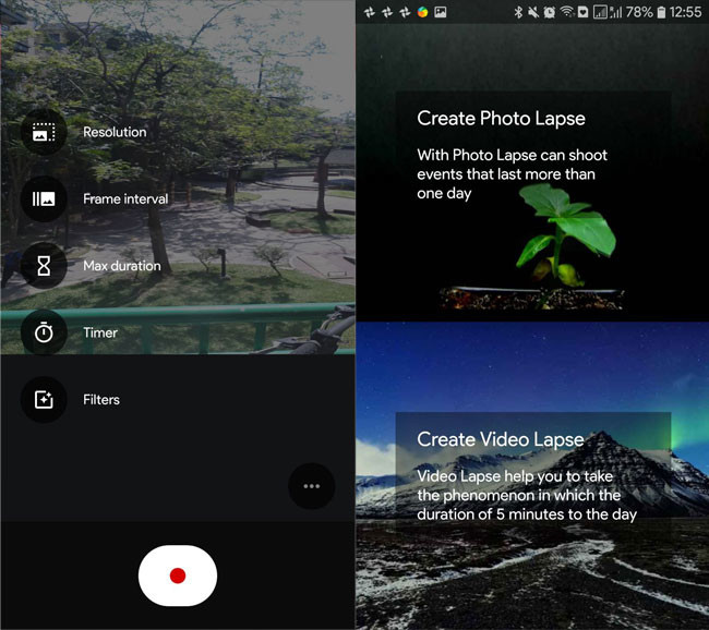 Siete apps para crear un vídeo timelapse en Android