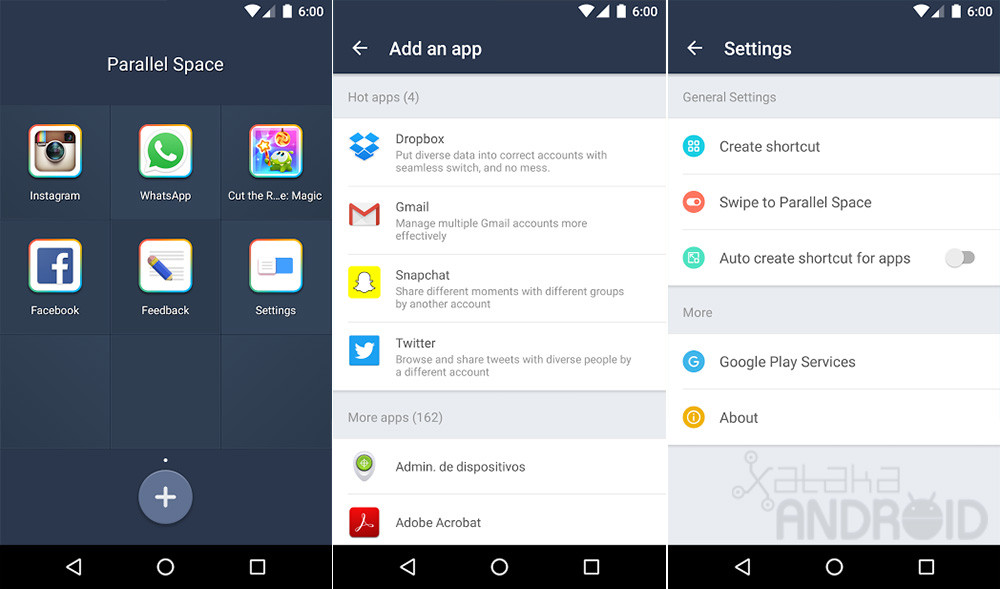 Cómo tener dos veces la misma aplicación en Android para usarla con