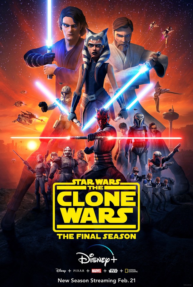 'Star Wars The Clone Wars' tráiler y fecha de estreno en Disney+ de
