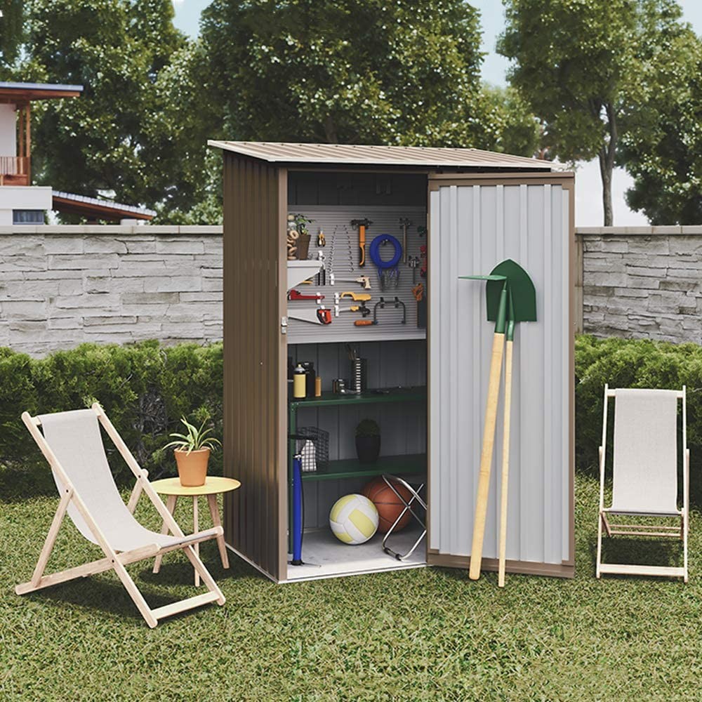 13 prácticos muebles de almacenamiento de exterior, para recoger jardín