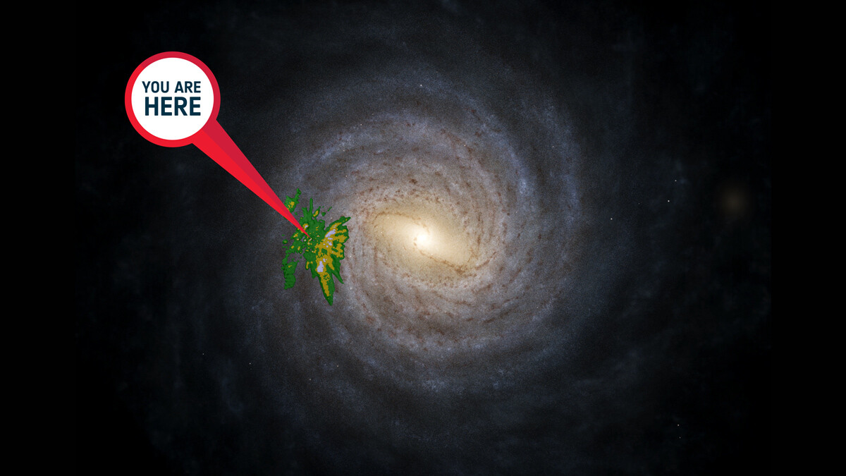 Dos mil millones de estrellas documentadas en este gigantesco mapa de