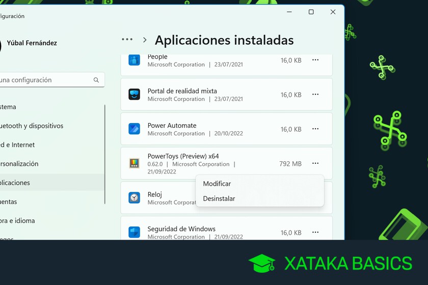 Cómo desinstalar un programa en Windows 11