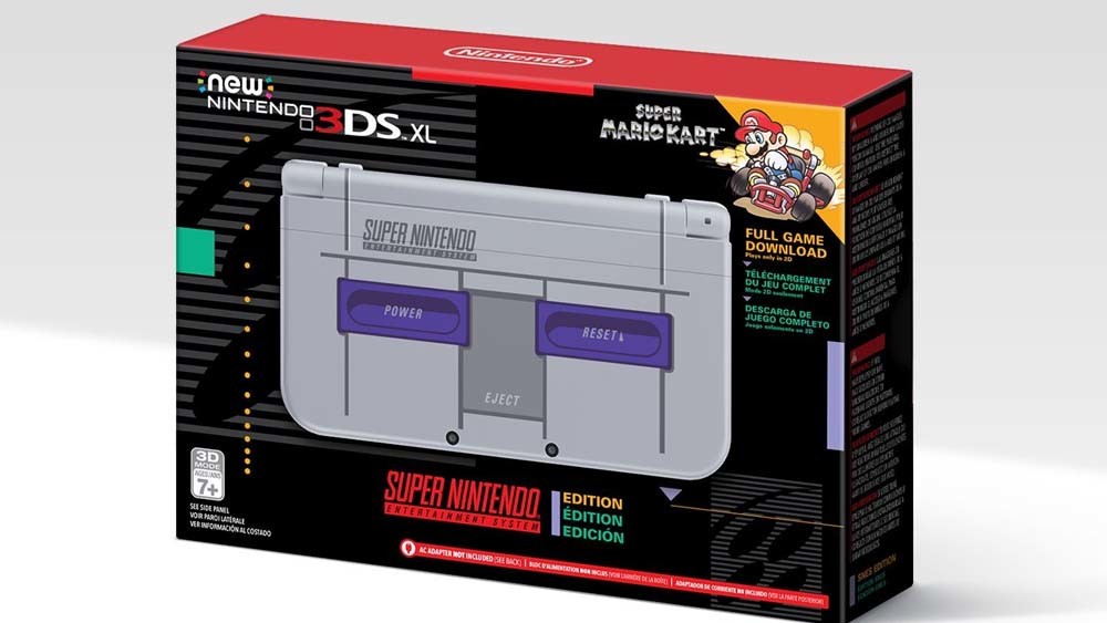 El New Nintendo 3DS edición Super Nintendo llegará el 27 de noviembre a