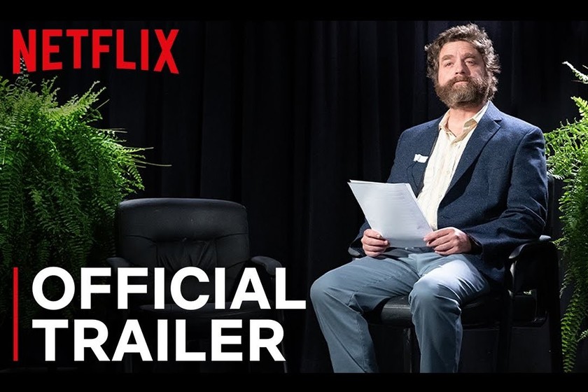 Tráiler de 'Between Two Ferns The Movie' Netflix convierte el