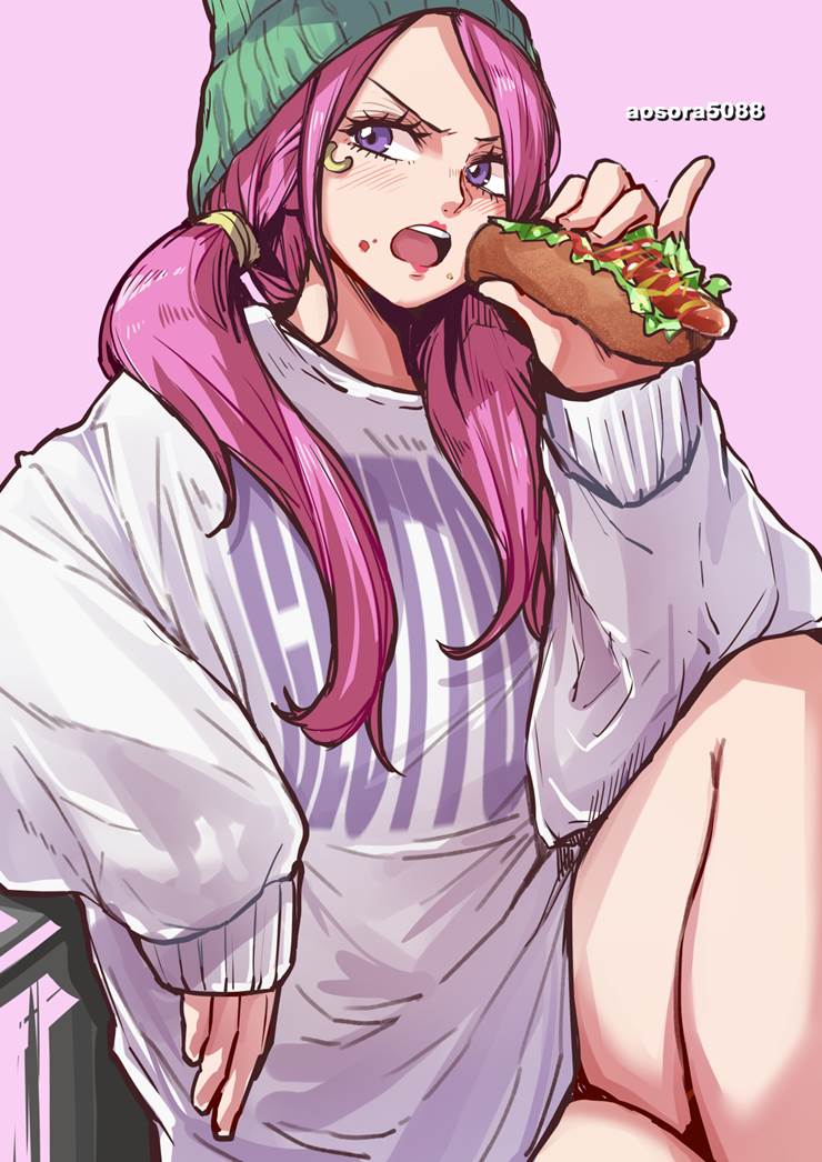 小辫子邦妮插画师あおそら的海贼王插画图片 BoBoPic