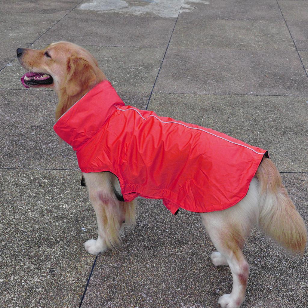 Dog Pet Raincoat Waterproof Outdoor Rain Jacket Warm