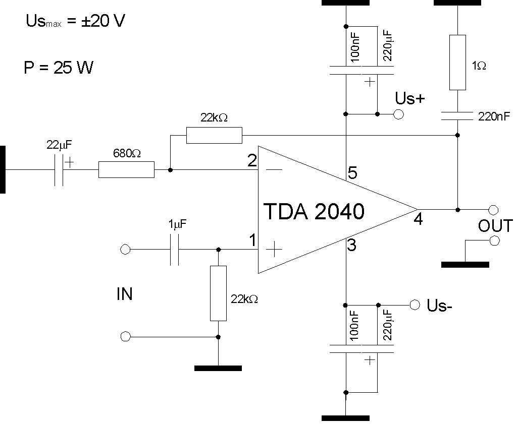 [Photo] TDA7057AQ power amplifier circuit diagram